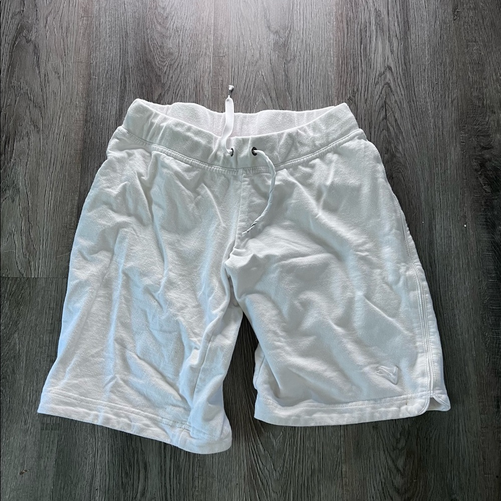 White Medium Puma shorts